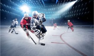 ice hockey game