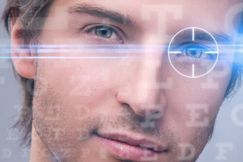 what are the first signs of thyroid eye disease vision